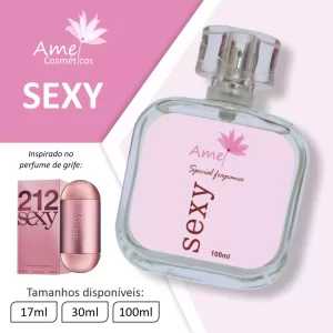 perfume sexy amei cosméticos - perfume 212 sexy